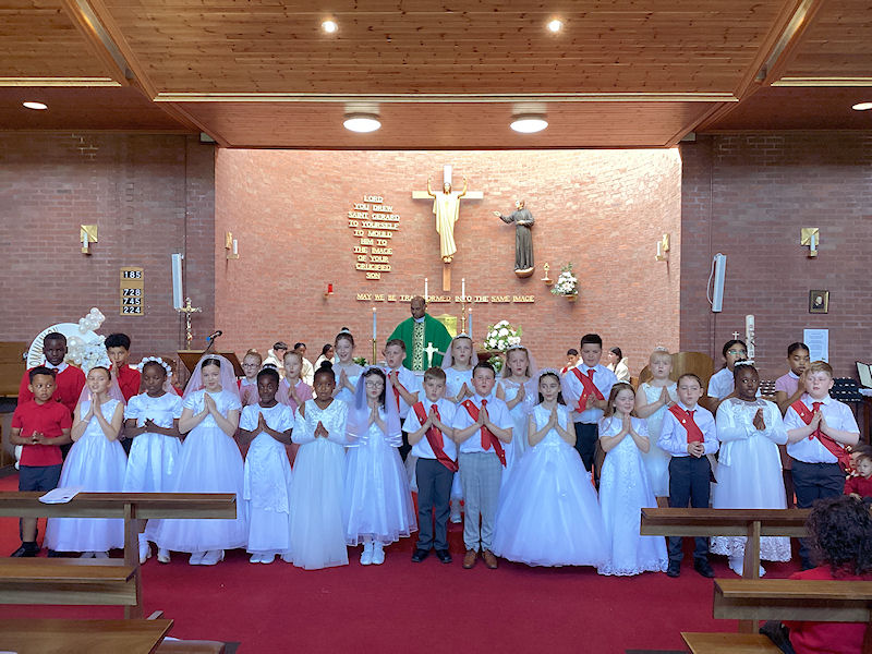 First Holy Communion and Thanksgiving Mass